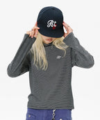 [RUNNINGHIGH] Manny Patch Snapback Hat_Navy