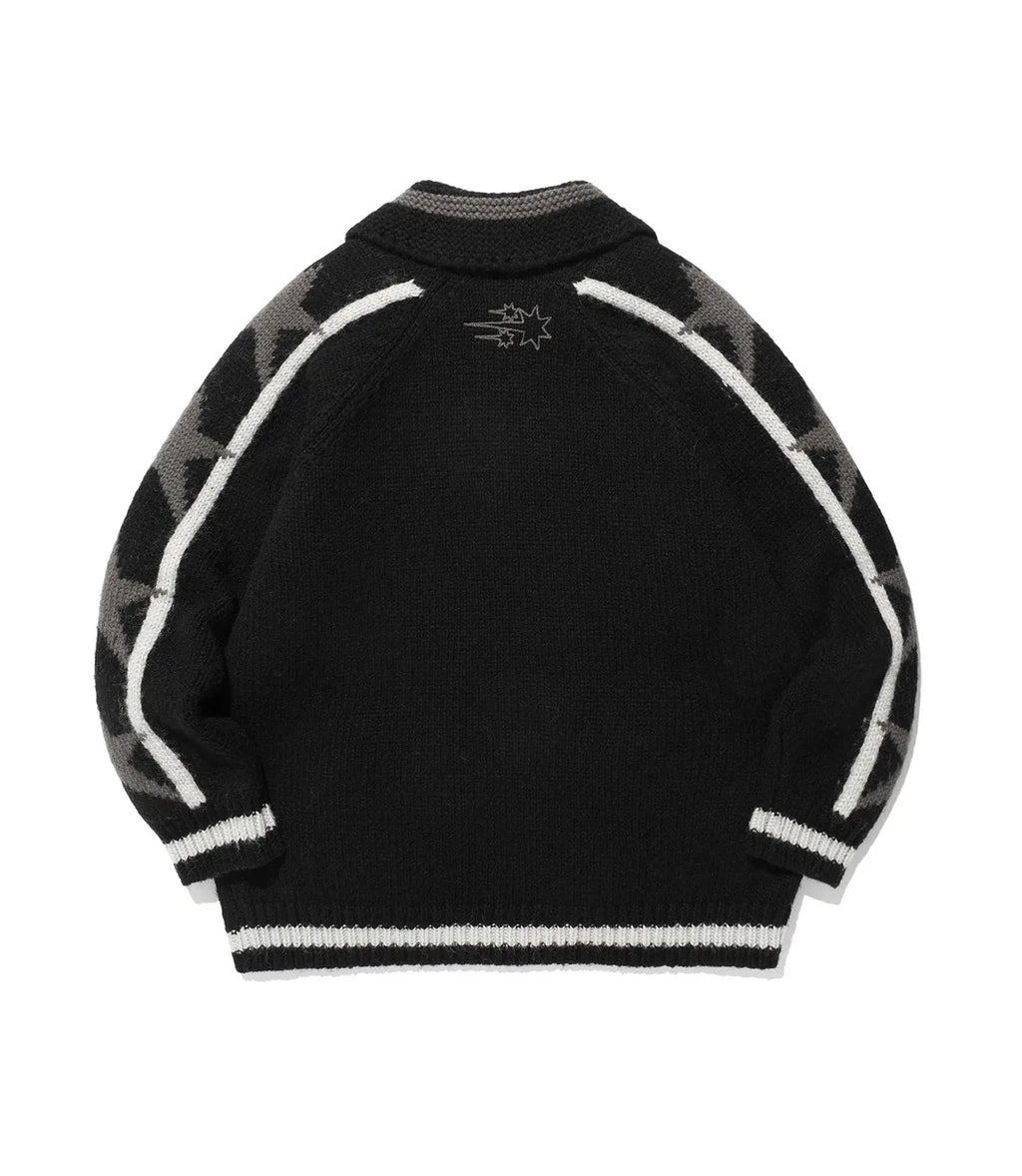 DEVIL COWICHAN SWEATER_BLACK
