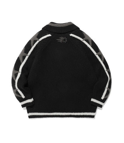 DEVIL COWICHAN SWEATER_BLACK