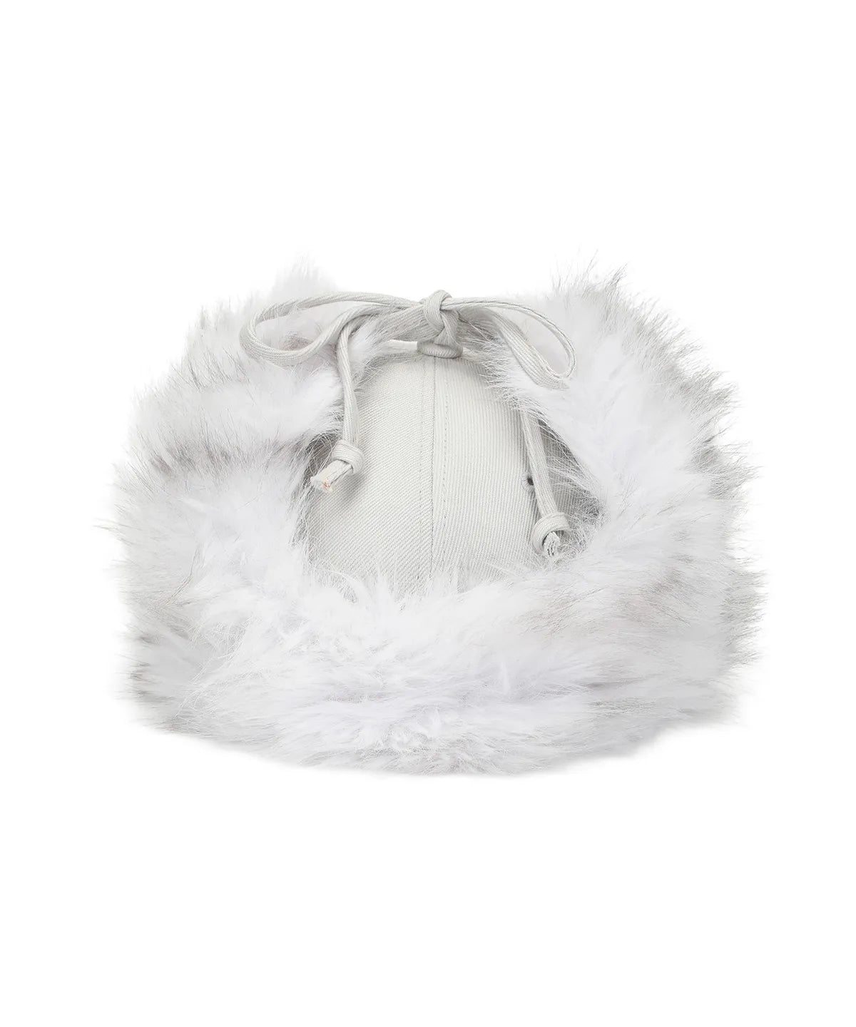 GILA ARCHIVE FAUX FUR HOTFIX LOGO EARFLAP CAP_GREY