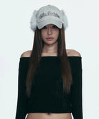 GILA ARCHIVE FAUX FUR HOTFIX LOGO EARFLAP CAP_GREY