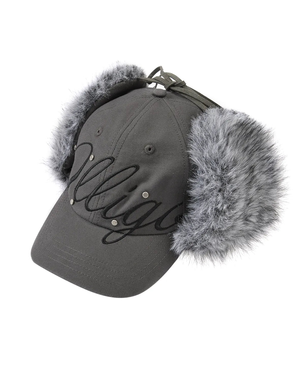 ILLIGO FLURRY EAR FALP CAP - CHARCOAL