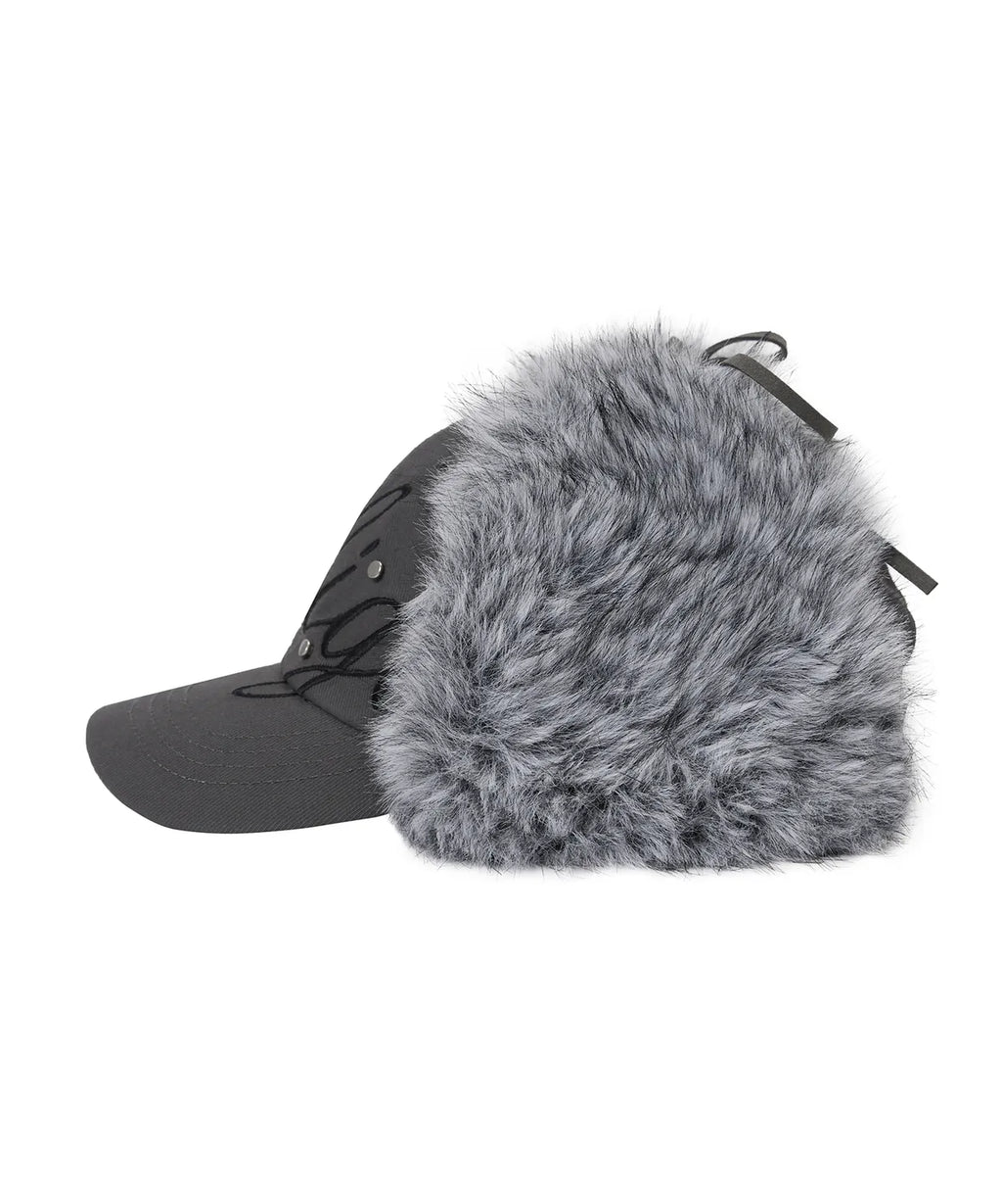 ILLIGO FLURRY EAR FALP CAP - CHARCOAL