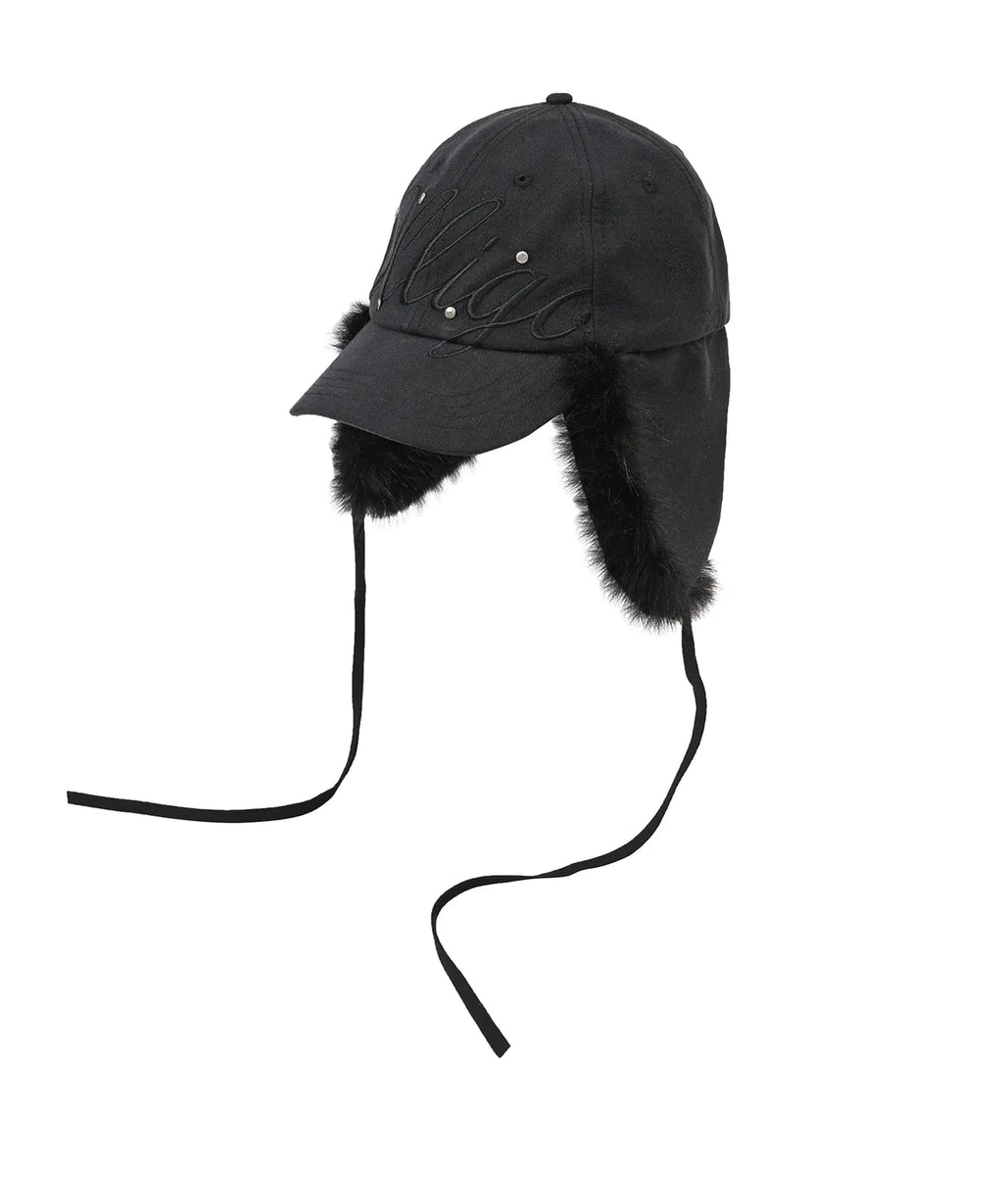 ILLIGO FLURRY EAR FALP CAP - BLACK