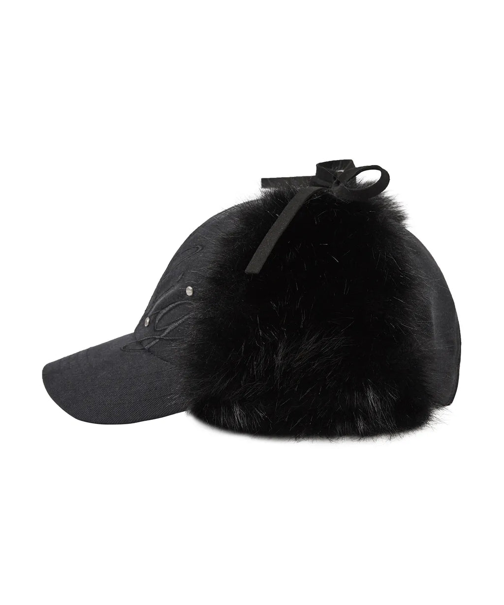 ILLIGO FLURRY EAR FALP CAP - BLACK