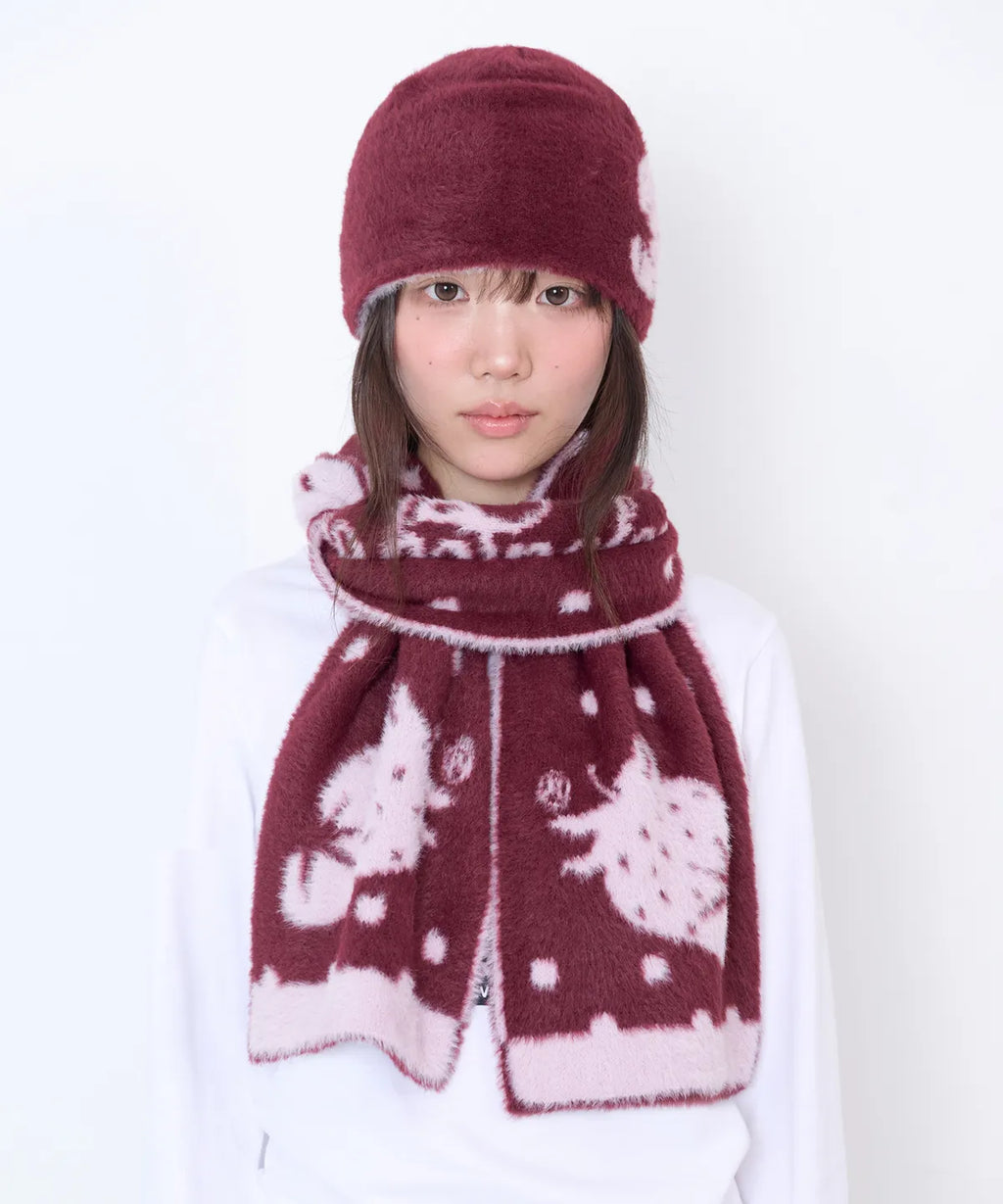 [店主自留款🍓] [video jockey] Star Berry Muffler - 6 colors