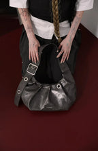 [FOR APPEAL] CARRY LIGHT HOBO BAG_CHOCO CHARCOAL