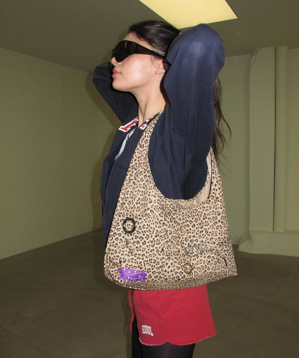 yeomim layout bag (leopard beige)