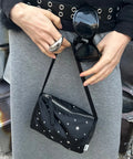 LOTSYOU_Twinkle Jelly Pouch Bag BLACK