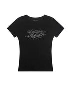 [FANCY CLUB] BACK CROSS TEE_5 COLORS