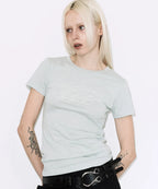 [FANCY CLUB] BACK CROSS TEE_5 COLORS