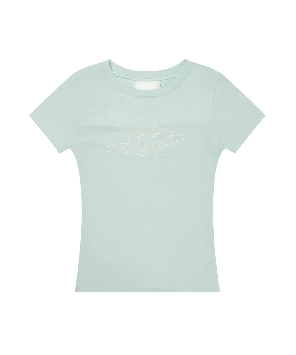 [FANCY CLUB] BACK CROSS TEE_5 COLORS