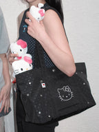 [RAIVE X HELLO KITTY] SHOULDER BAG BLACK