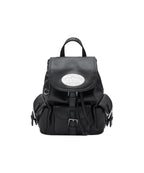 [lotsyou] Nostalgia Chubby ⭐️Non-Twinkle⭐️ Backpack - Leather Black (啞光款)