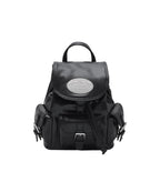 [lotsyou] Nostalgia Chubby ⭐️Twinkle⭐️ Backpack - Leather Black