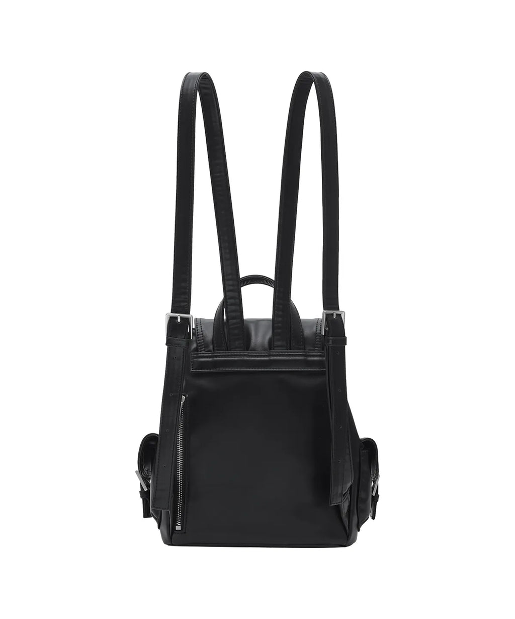 [lotsyou] Nostalgia Chubby ⭐️Twinkle⭐️ Backpack - Leather Black
