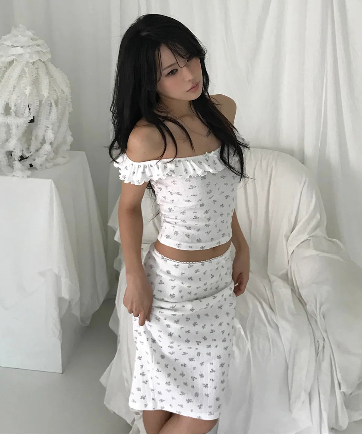 [WAVEGIRL] MOLY SKIRT_2 COLORS