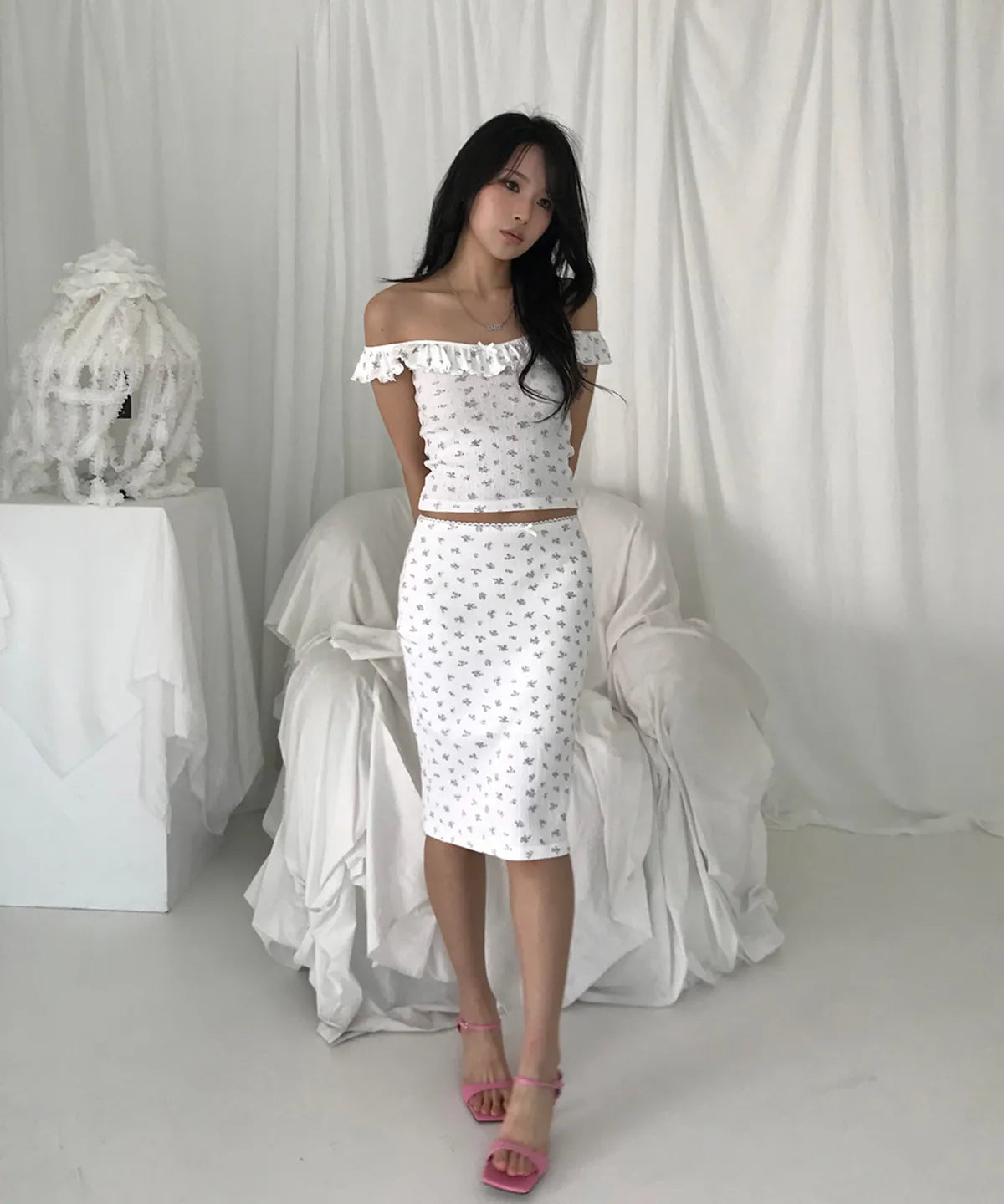 [WAVEGIRL] MOLY SKIRT_2 COLORS