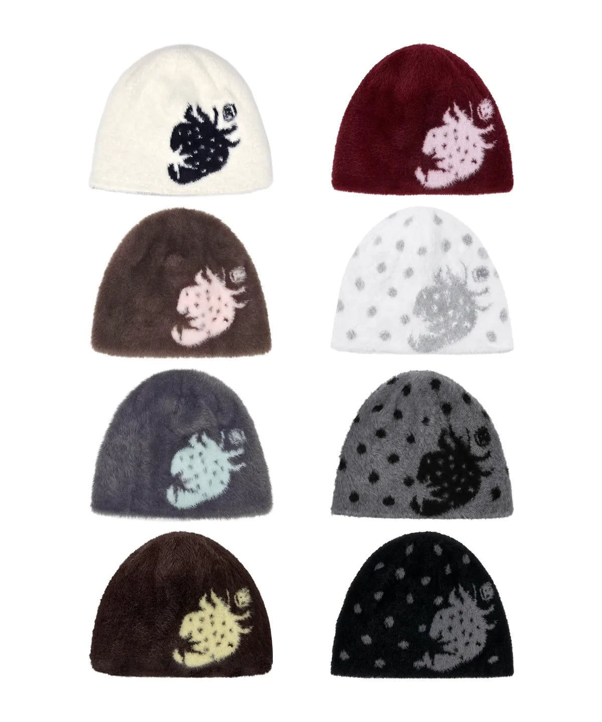 [店主自留款🍓] [video jockey] Star Berry Beanie - 8 colors