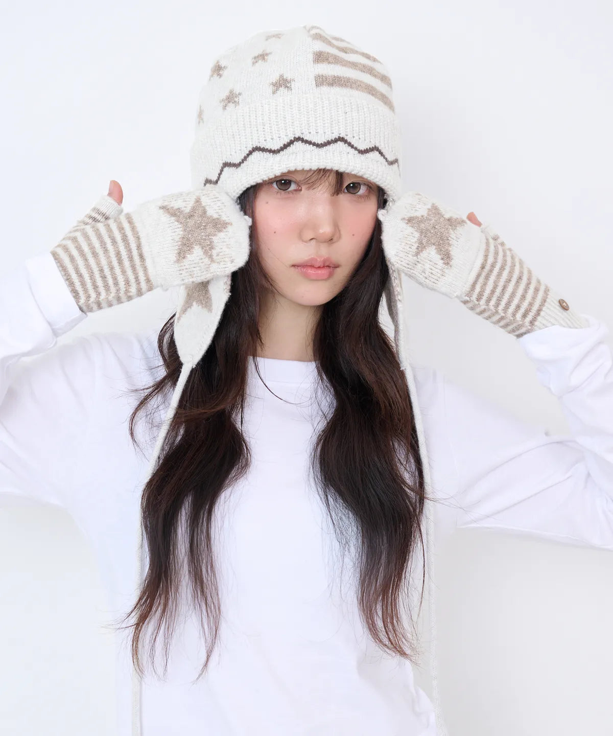 [video jockey] Vikey Star Warmer Gloves - 3colors
