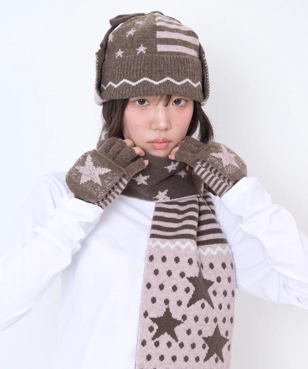 [video jockey] Vikey Star Warmer Gloves - 3colors