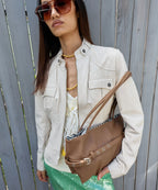 [Otie] TIED BOAT BAG_GRAIN BROWN