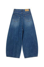 DEINET BALLOON FIT DENIM JEANS IN INDIGO