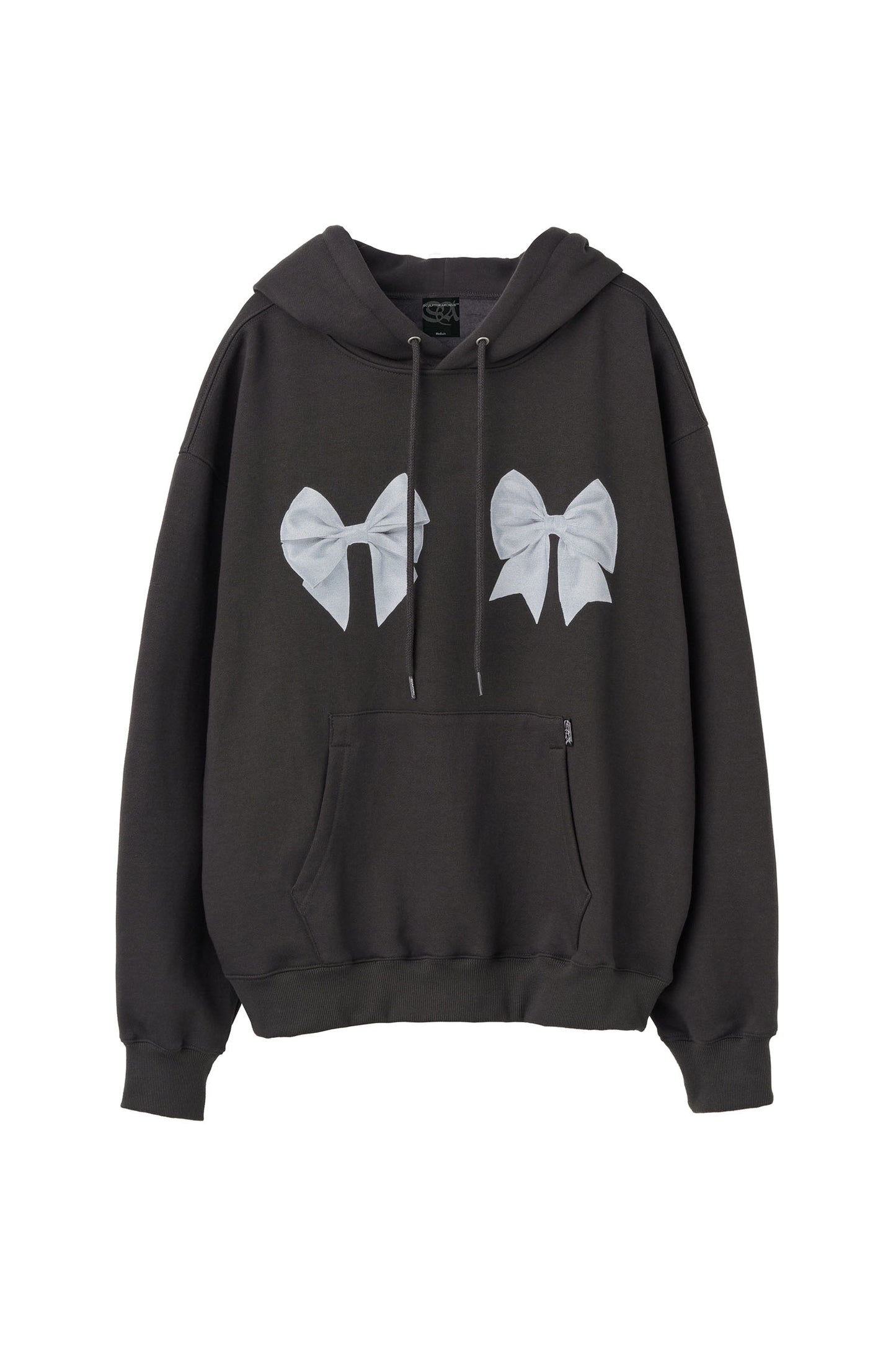 Sculptor Bow Bow Hoodie Charcoal