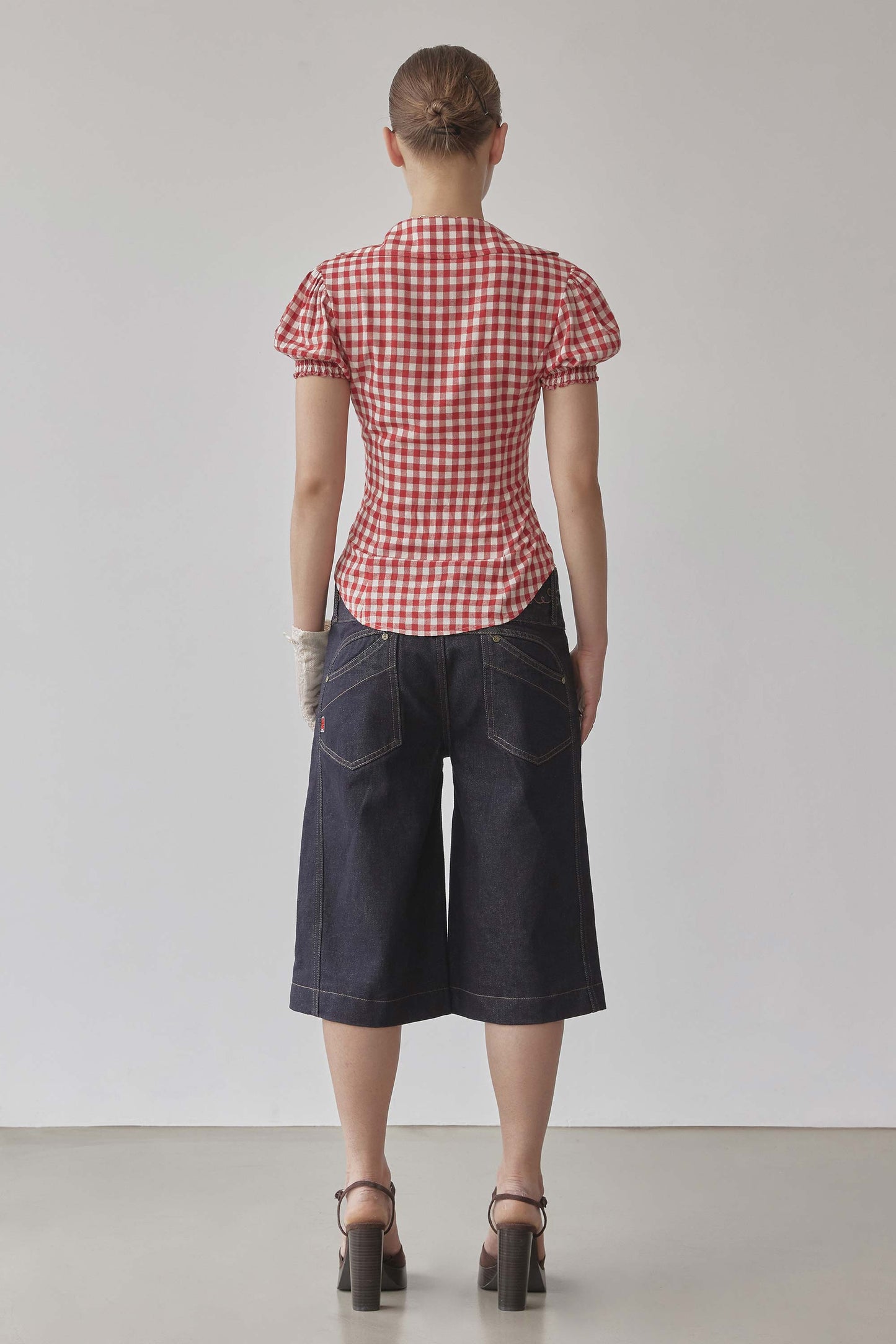 Cottage Open Blouse Red