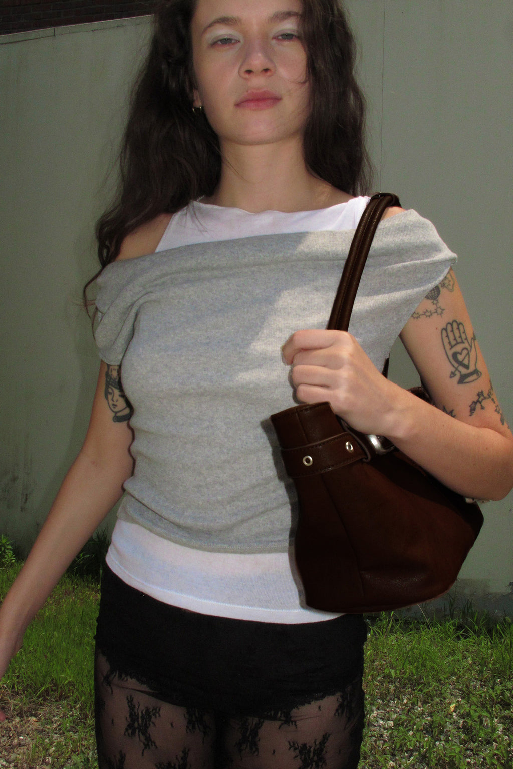 YEOMIM belted boat bag (espresso)