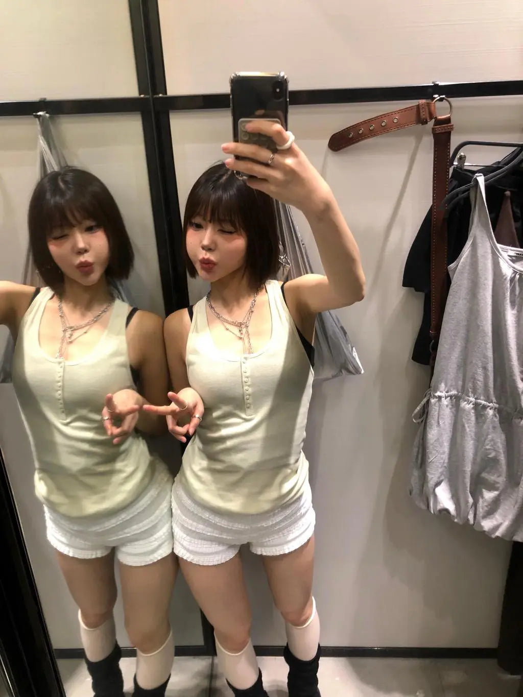 [韓國製造🇰🇷] Teepee Frill Banding Shorts / 2colors