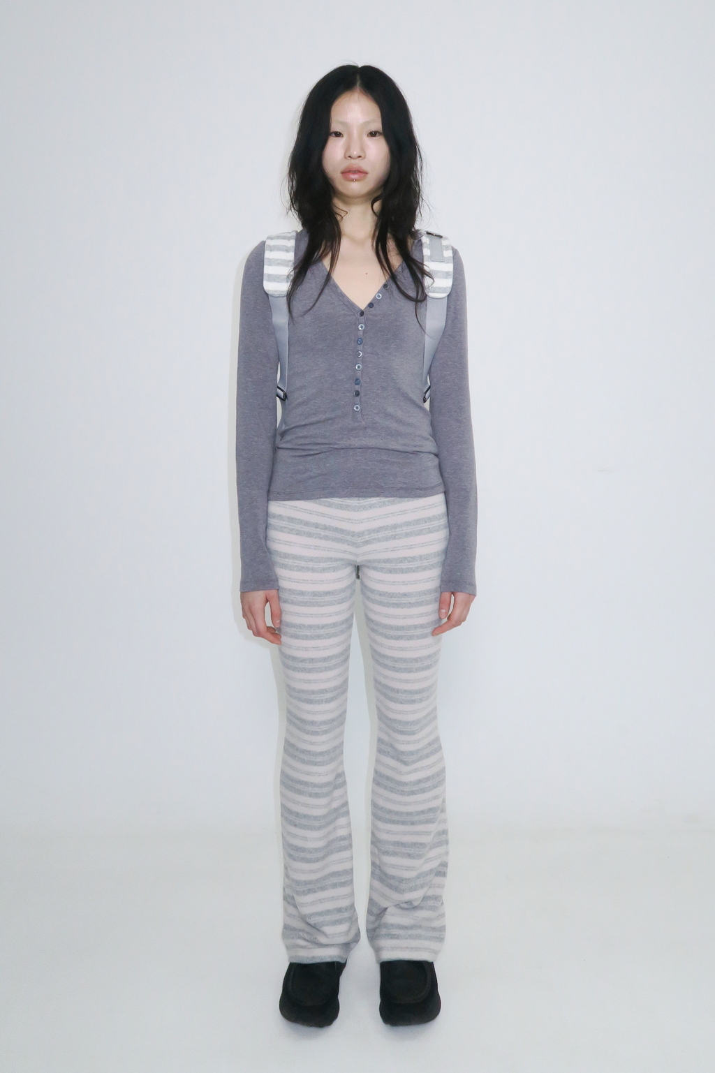 Pahisum Wool Stripe Backpack / 3 colors