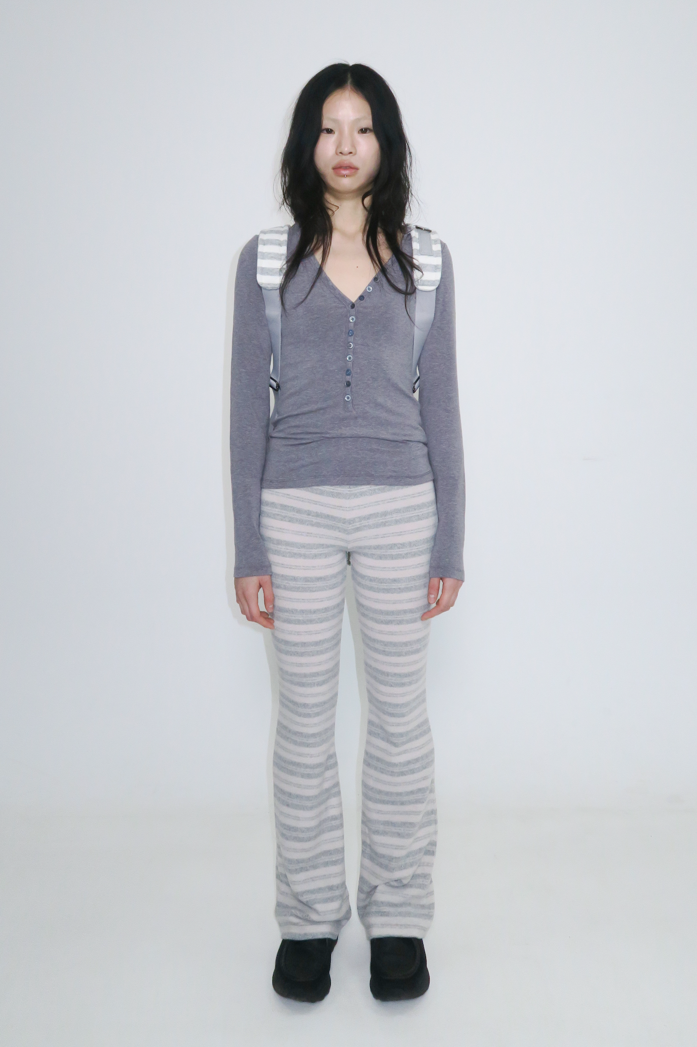 Pahisum Wool Stripe Backpack / 3 colors