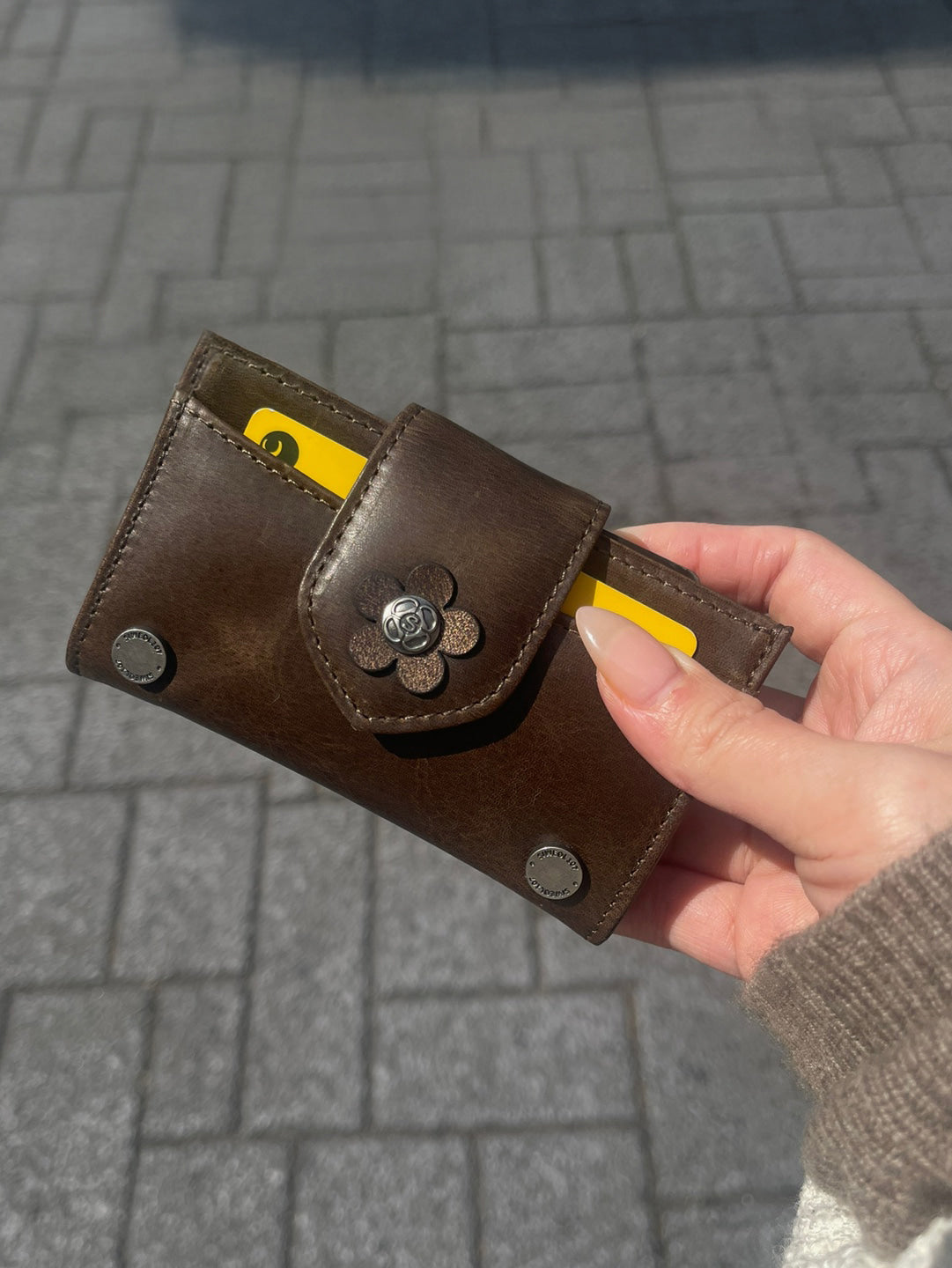 [牛皮製🤎] siweol Plade Card Wallet / 2colors