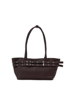 YEOMIM mini belted boat bag (espresso)