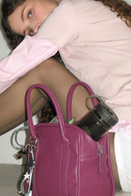 Yeomim mini box bag / grape