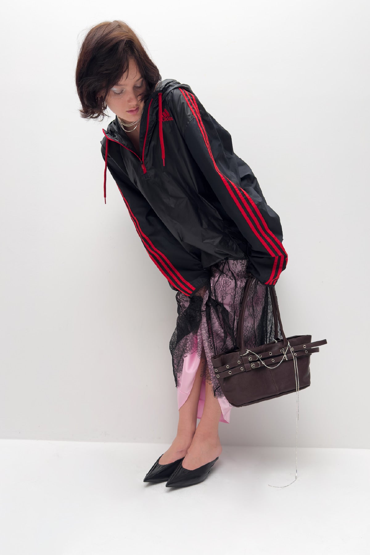 YEOMIM mini belted boat bag (espresso)