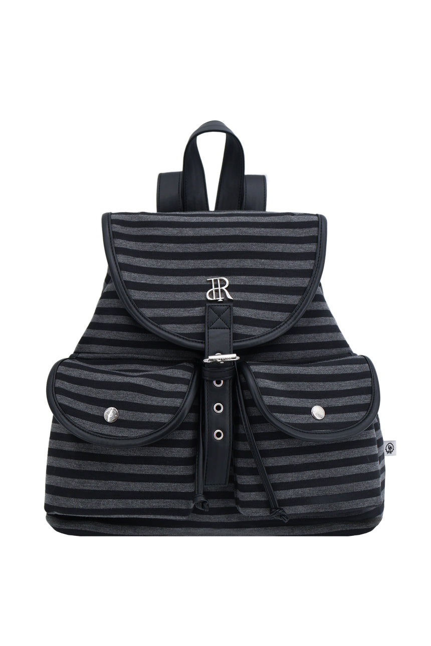 DRYROSE STRIPE POCKET BACKPACK