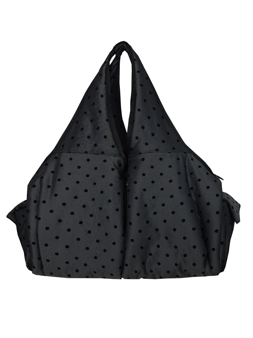siweol Bow Shoulder Bag / Dot Black