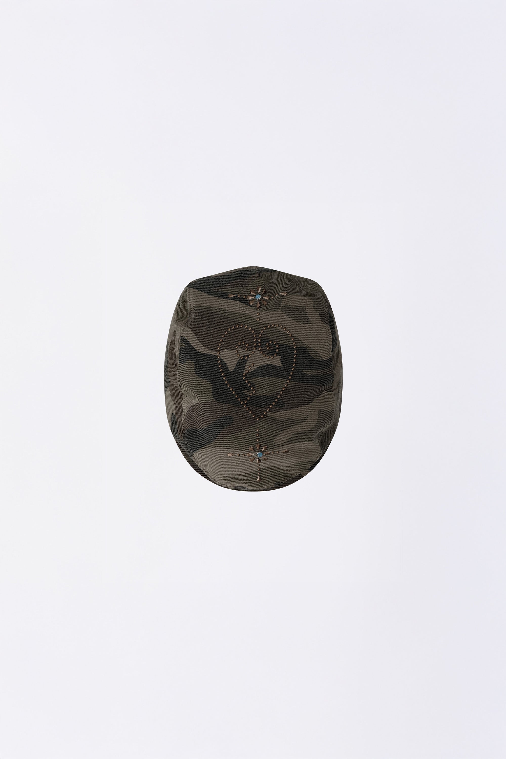 Boho Stud Hunting Cap Camo