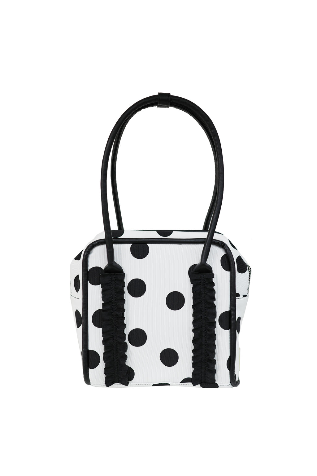 Yeomim mini box bag / white dot