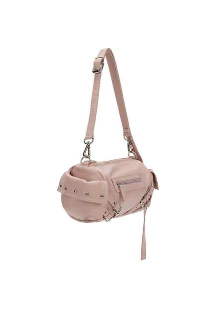 DEINET STUD POCKET BAG IN PINK