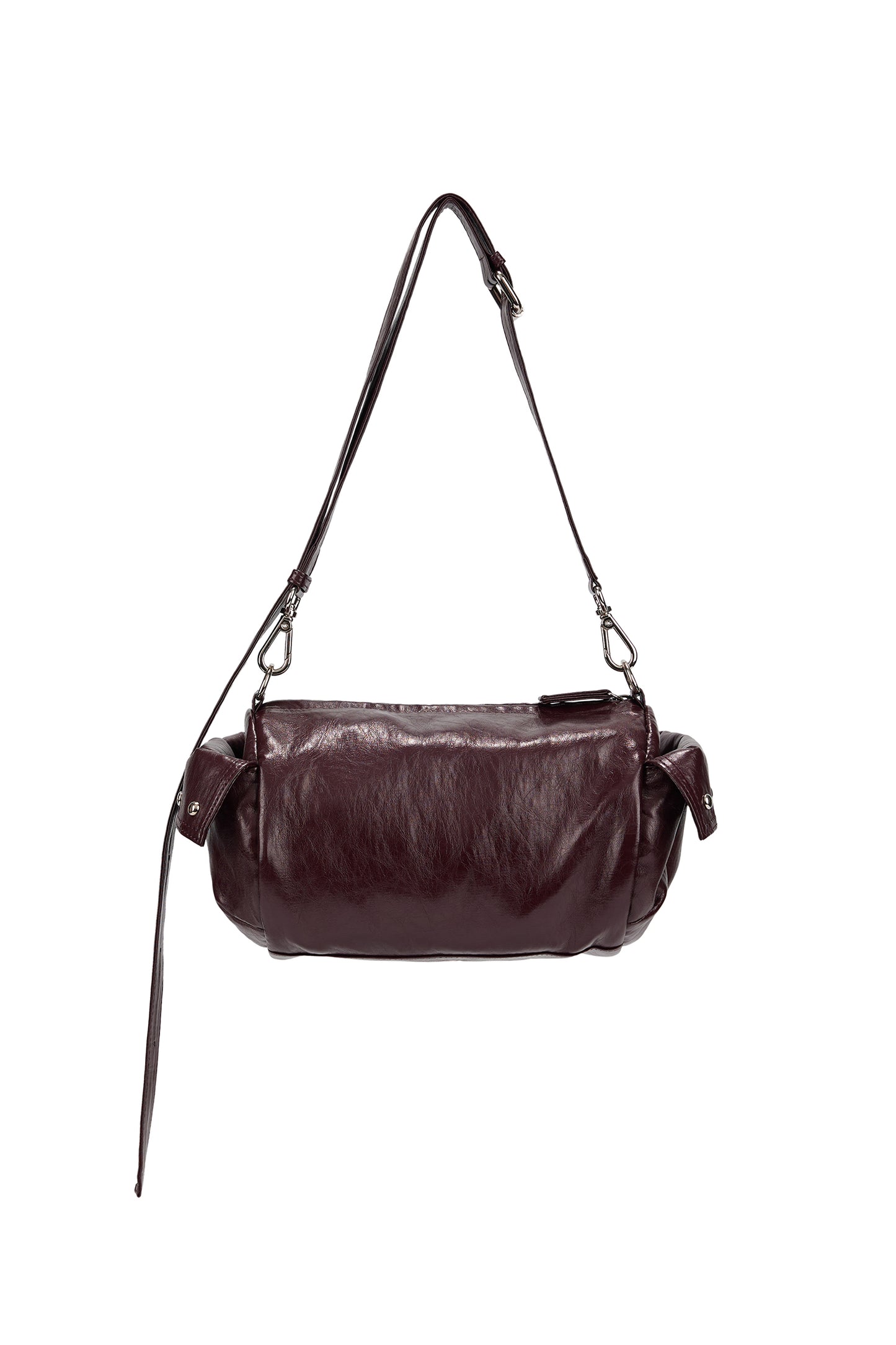 DEINET STUD POCKET BAG IN BURGUNDY