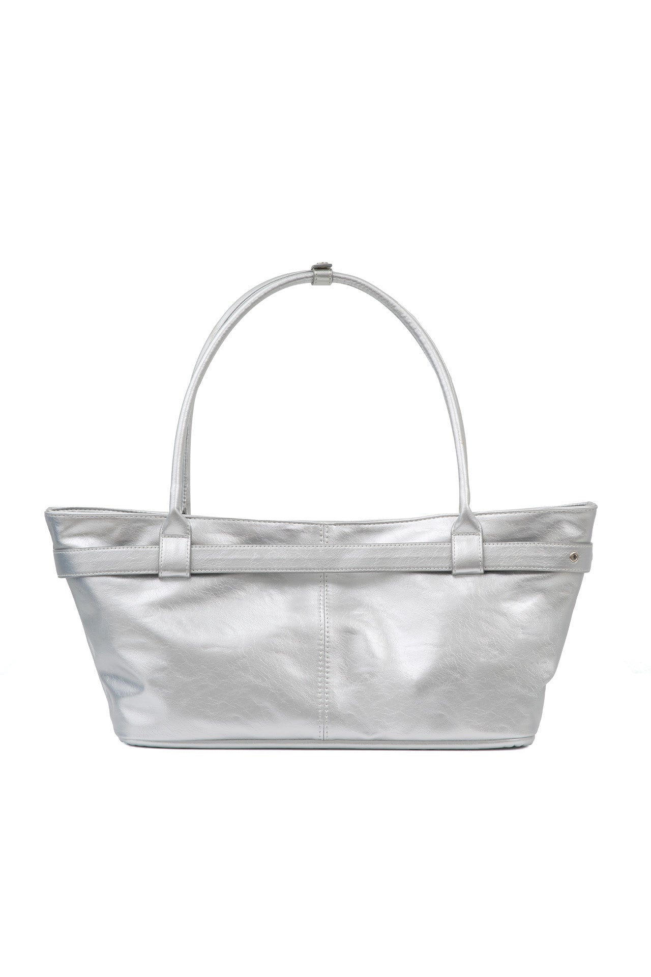 YEOMIM belted boat bag (silver)