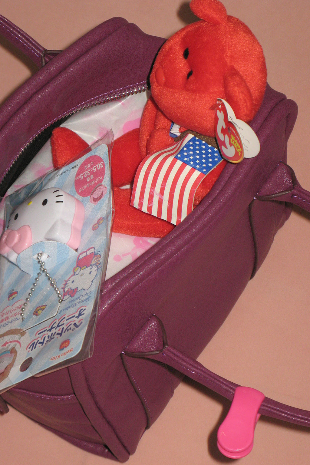 Yeomim mini box bag / grape