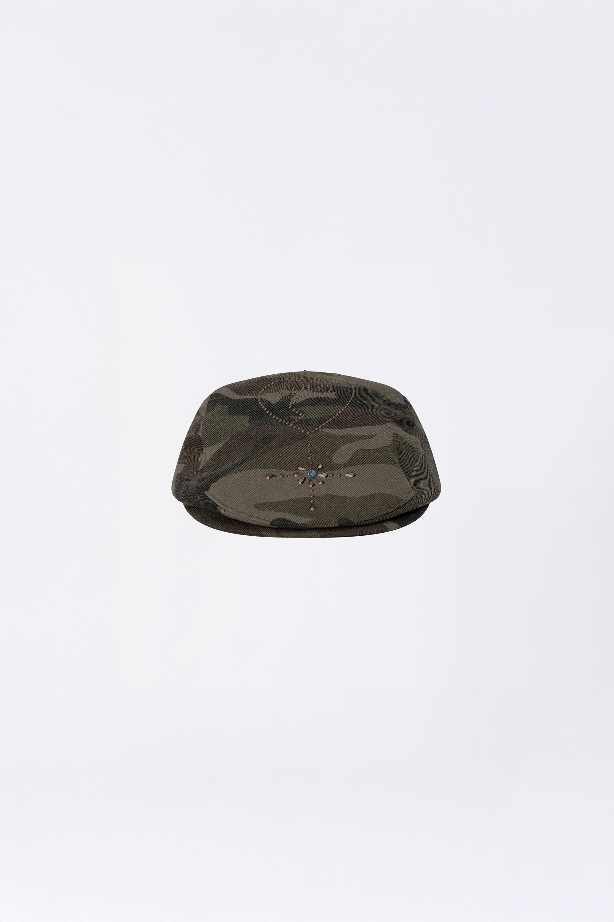 Boho Stud Hunting Cap Camo