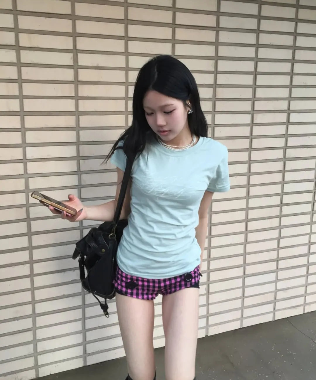 [FANCY CLUB] BACK CROSS TEE_5 COLORS