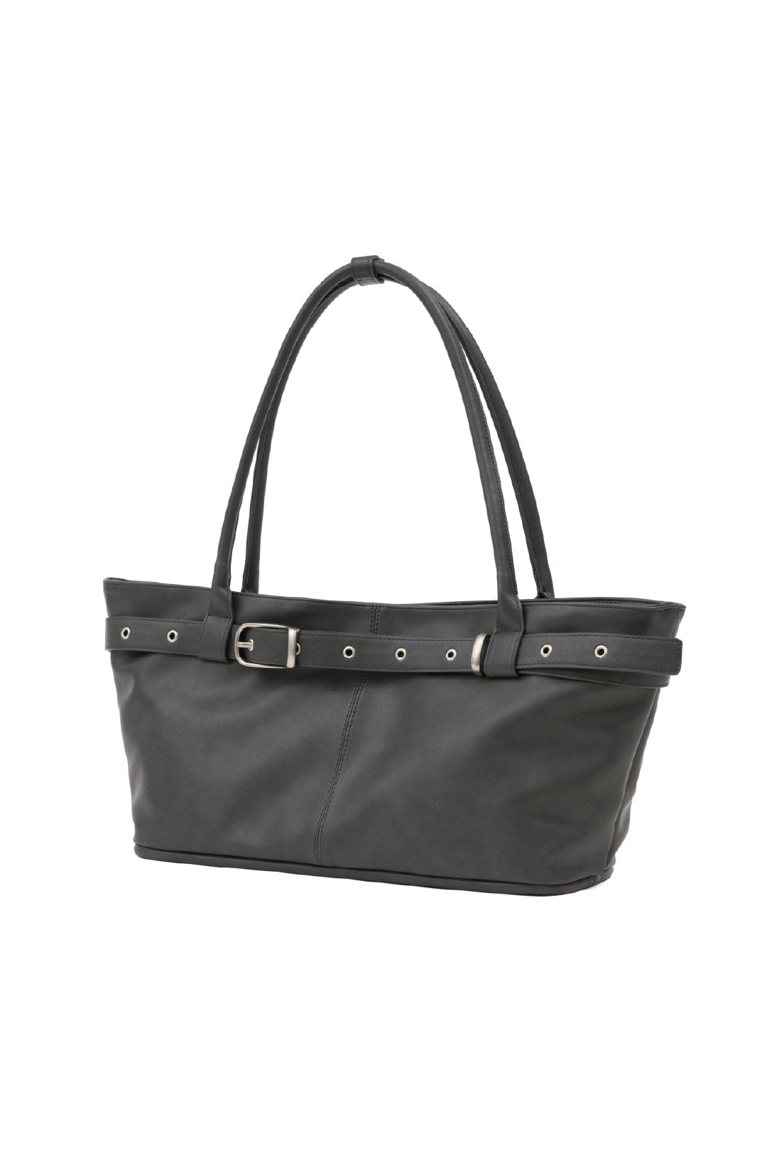 YEOMIM belted boat bag (charcoal)