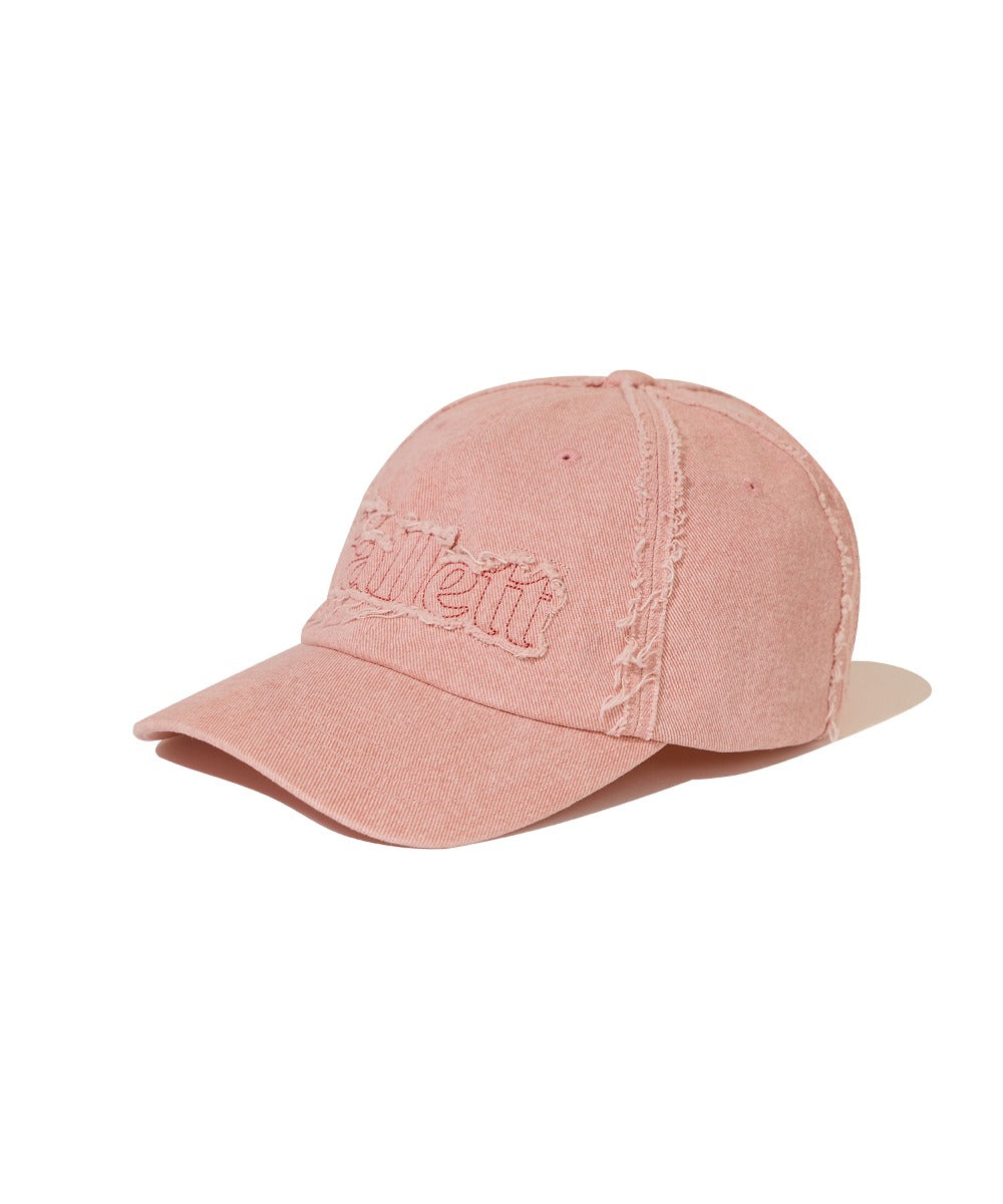 Fallett Applique Damage Ball Cap - pink