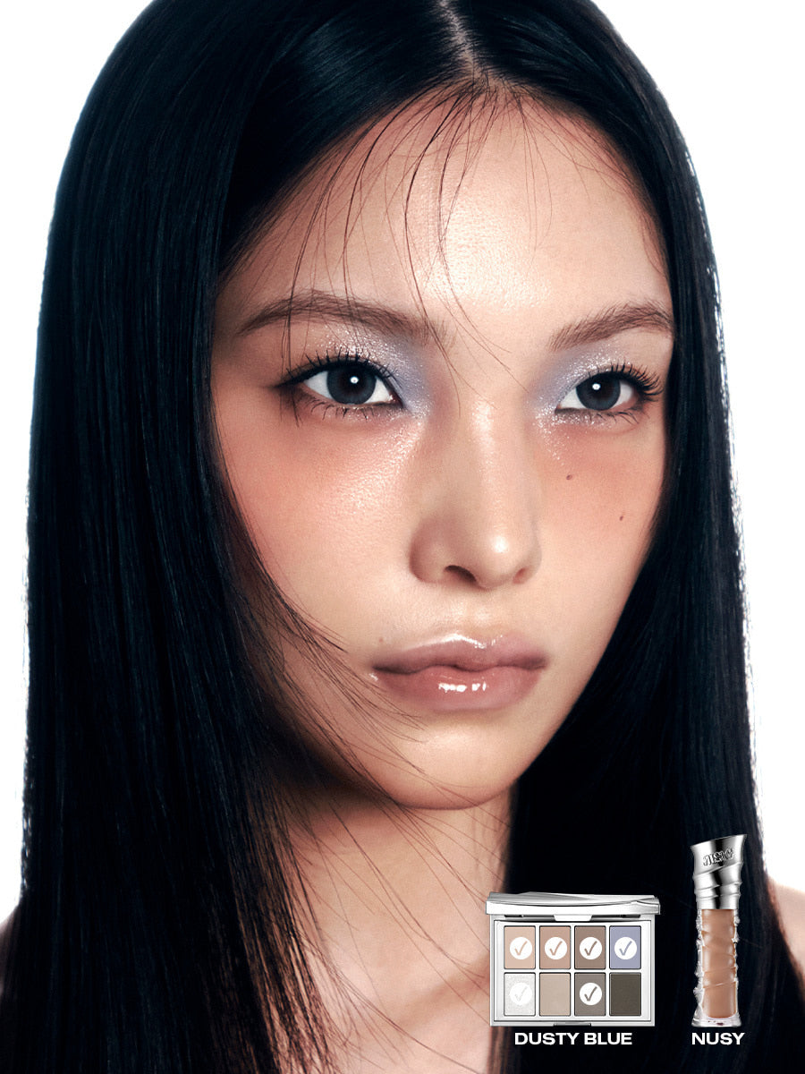 RISKY Pigment Eyeshadow Palette / DUSTY BLUE